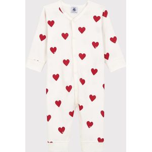 Petit Bateau - Dors Bien Sans Pieds - Rompertje - Marshmallow/Terkuit - Katoen