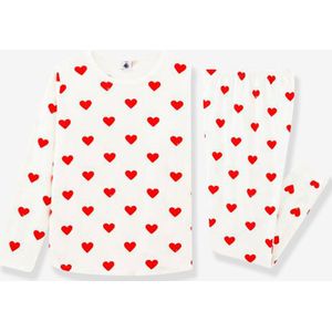 PETIT BATEAU - Meisjespyjama - Hartje - Biologisch Katoen