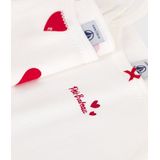 PETIT BATEAU - Onderhemdjes - Wit - Katoen - Set van 2