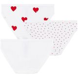 Petit Bateau A00fp Slipjes voor meisjes (3 stuks), Variant 1