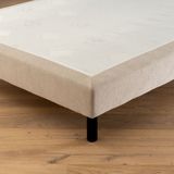 Bedbodem met beklede latten Le nature Médium EPEDA. Multiplex materiaal. Maten 140 x 200 cm. Beige kleur