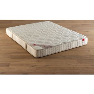 Matras met pocketveren L’originel EPEDA.  materiaal. Maten 120 x 200 cm. Beige kleur