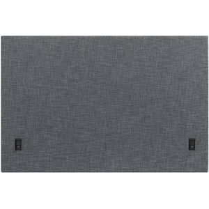 Hoofdbord Relax EPEDA. Stof materiaal. Maten 175 cm. Grijs kleur