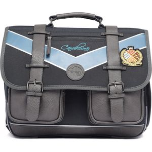 Caméléon schooltas 38cm - Vintage Urban Blue Badge