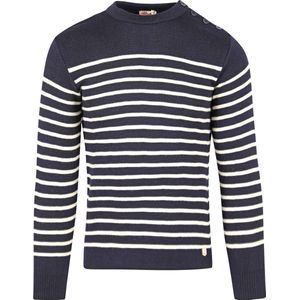 Armor-Lux - Pullover - Blauw - 100% Wol