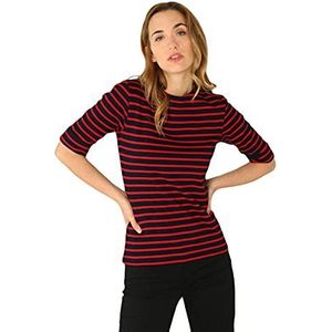 Armor Lux ""Cancale"" matrozenaar voor dames, Rich Navy/Braise, XS