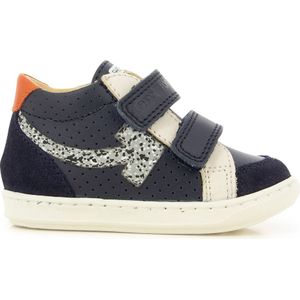 Leren sneakers Bouba Scratch Arrow SHOO POM. Leer materiaal. Maten 20. Blauw kleur