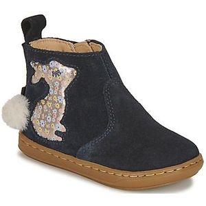 Boots in leer Bouba Pimpin SHOO POM. Leer materiaal. Maten 26. Blauw kleur