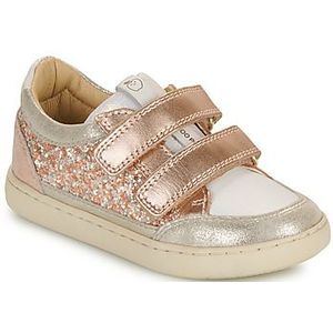 Sneakers Play Co Scratch SHOO POM. Leer materiaal. Maten 34. Roze kleur