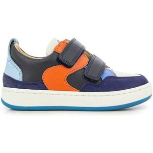 Sneakers Teams New Easy SHOO POM. Leer materiaal. Maten 32. Blauw kleur