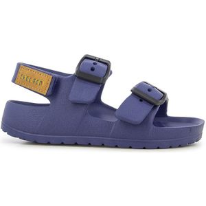 Sandalen Surfy Buckles SHOO POM. Rubber materiaal. Maten 27/28. Blauw kleur