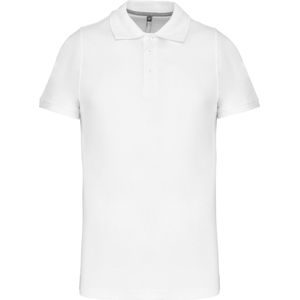 Kariban Piquépolo korte mouwen heren K241 - White - S