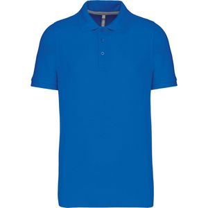 Kariban Piquépolo korte mouwen heren K241 - Light Royal Blue - S