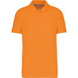 Kariban Piquépolo korte mouwen heren K241 - orange - 4XL