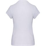 Kariban Damespolo korte mouwen K242 - White