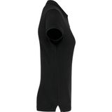 Kariban Damespolo korte mouwen K242 - Black