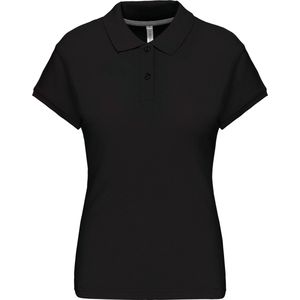Kariban Damespolo korte mouwen K242 - Black