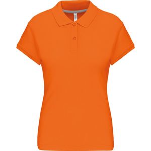 Kariban Damespolo korte mouwen K242 - orange
