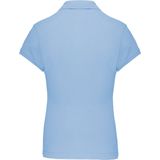 Kariban Damespolo korte mouwen K242 - sky blue