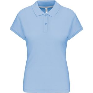 Kariban Damespolo korte mouwen K242 - sky blue