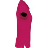 Kariban Damespolo korte mouwen K242 - Fuchsia