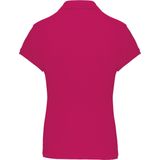Kariban Damespolo korte mouwen K242 - Fuchsia