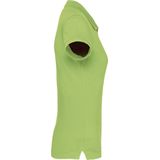 Kariban Damespolo korte mouwen K242 - Lime