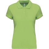 Kariban Damespolo korte mouwen K242 - Lime