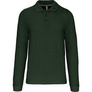 Kariban Polo lange mouwen K243 - Forest Green