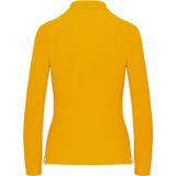 Kariban - K244 - Damespolo - Geel - Lange Mouwen