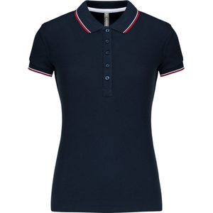 Kariban - Damespolo K251 - Navy - Korte Mouwen - 100% Katoen Piqué