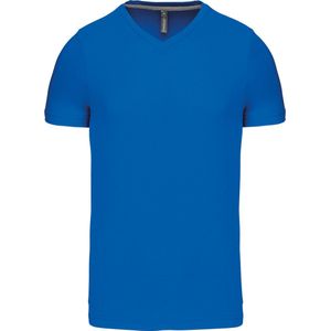 Kariban T-shirt V-hals korte mouwen K357 - Light Royal Blue
