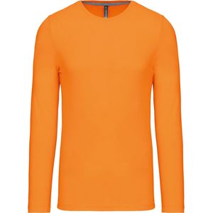 Kariban T-shirt ronde hals lange mouwen K359 - orange