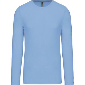 Kariban T-shirt ronde hals lange mouwen K359 - sky blue