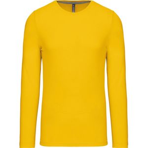 Kariban T-shirt ronde hals lange mouwen K359 - Yellow