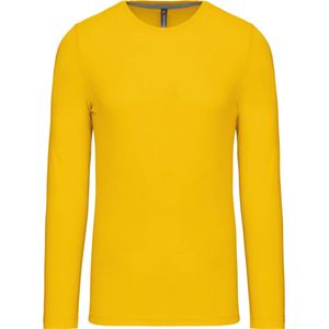 Kariban T-shirt ronde hals lange mouwen K359 - Yellow - XL