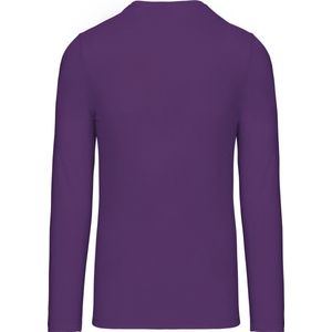 Kariban T-shirt ronde hals lange mouwen K359 - purple