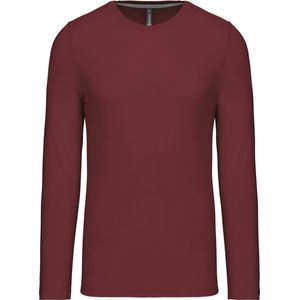 Kariban T-shirt ronde hals lange mouwen K359 - Wine
