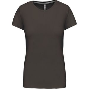 Kariban Dames t-shirt ronde hals korte mouwen K380 - Dark Grey
