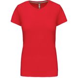 Kariban Dames t-shirt ronde hals korte mouwen K380 - Red
