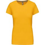 Kariban Dames t-shirt ronde hals korte mouwen K380 - Yellow