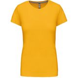 Kariban Dames t-shirt ronde hals korte mouwen K380 - Yellow