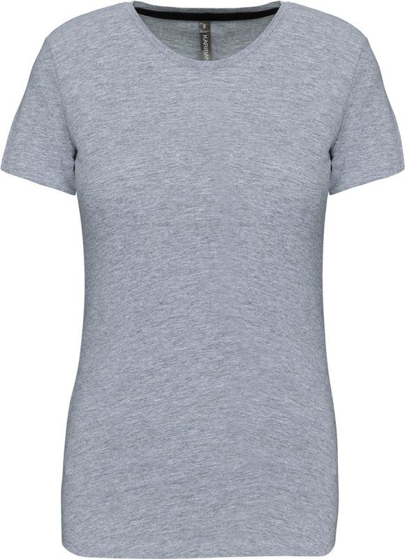 Kariban Dames t-shirt ronde hals korte mouwen K380 - Oxford Grey
