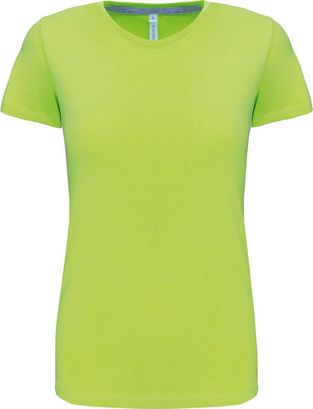 Kariban Dames t-shirt ronde hals korte mouwen K380 - Lime