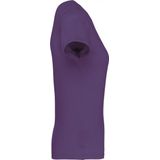 Kariban Dames t-shirt ronde hals korte mouwen K380 - purple
