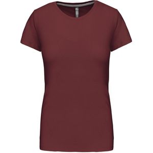 Kariban Dames t-shirt ronde hals korte mouwen K380 - Wine