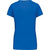 Kariban Dames T-shirt V-hals Korte Mouwen K381 - Light Royal Blue