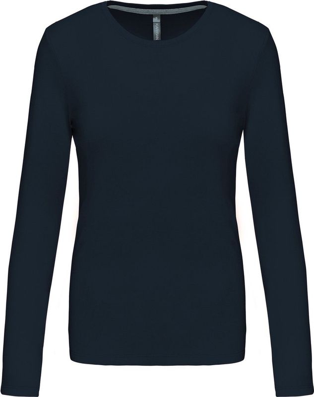 Kariban - K383 - T-shirt - Navy - Lange Mouwen
