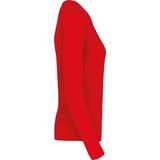 Kariban - K383 - T-shirt - Rood - Lange Mouwen