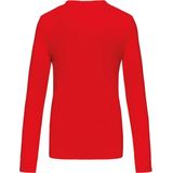 Kariban - K383 - T-shirt - Rood - Lange Mouwen